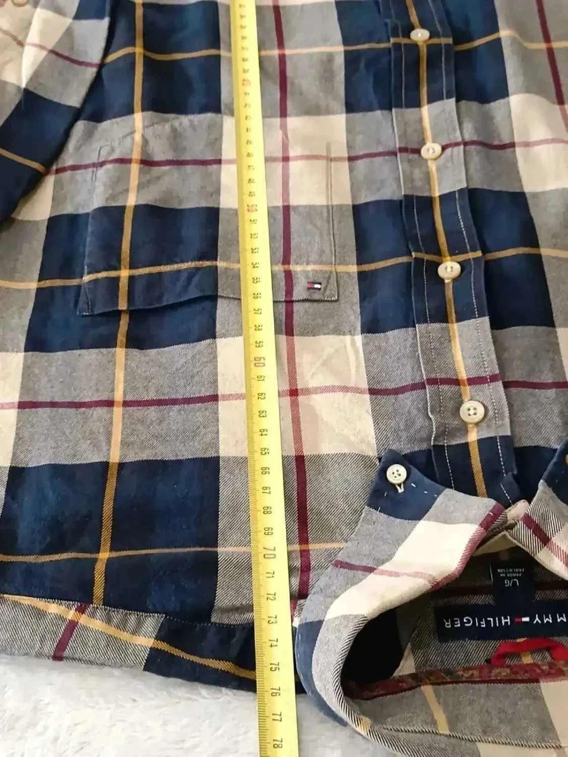 Chemise Tommy Hilfiger Vintage taille L – photo 13